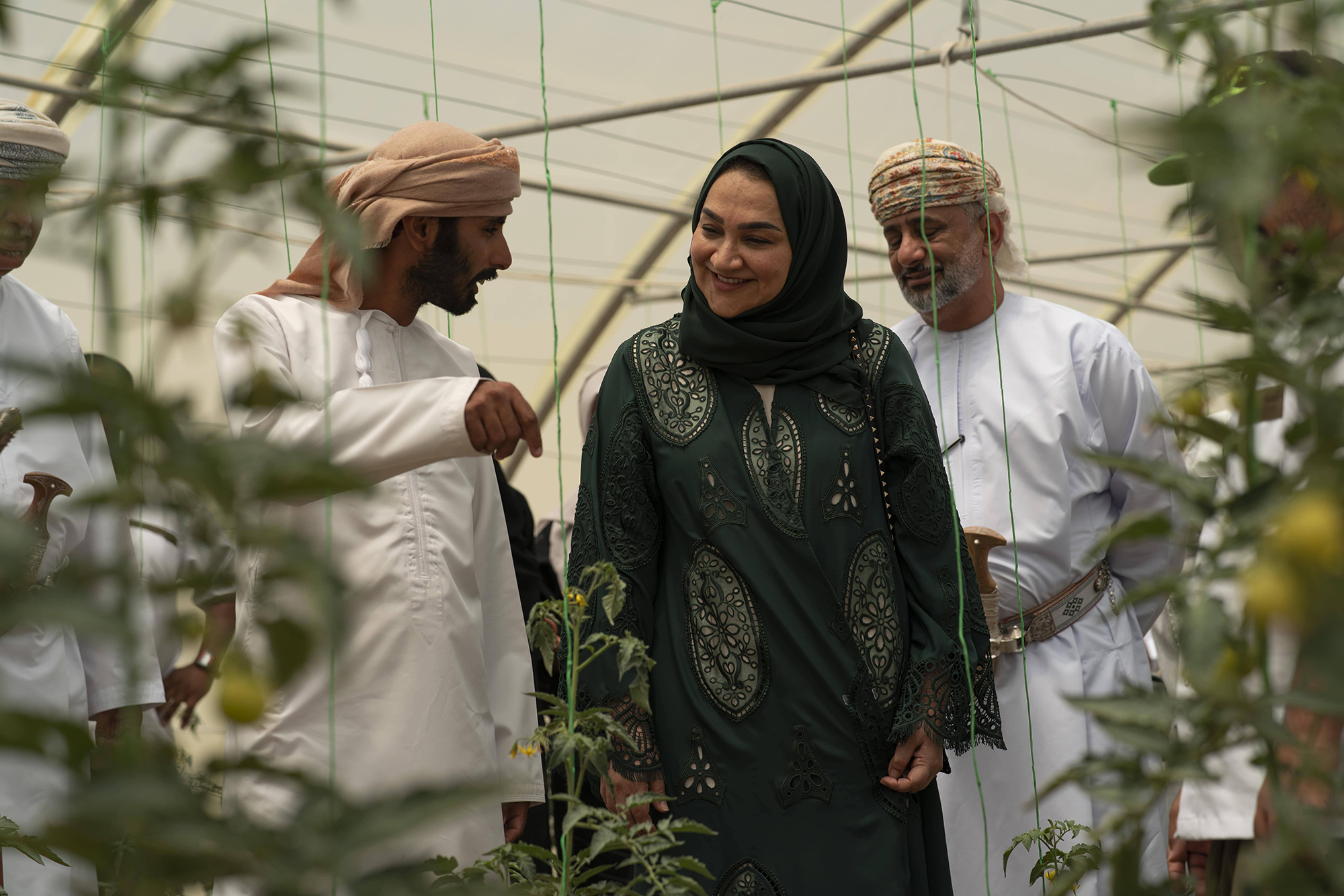 Inaugurates the Greenhouse Project